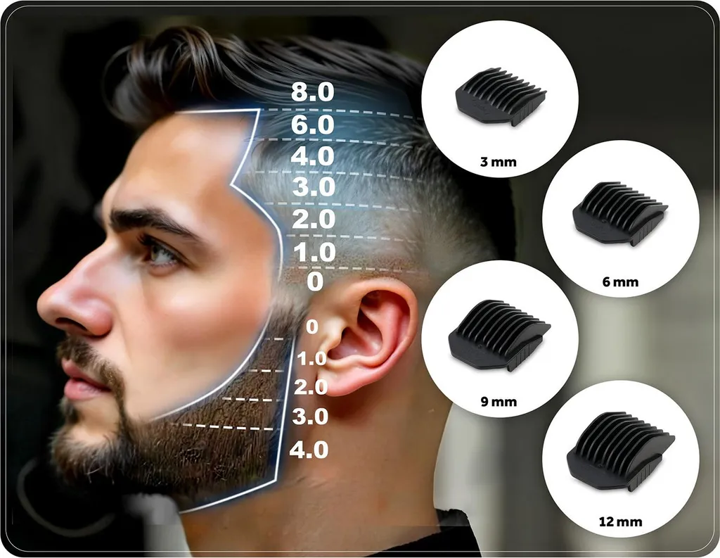 Offerta Tagliacapelli Berdsen BD-267 Nero | Taglio Rapido e Preciso - 15