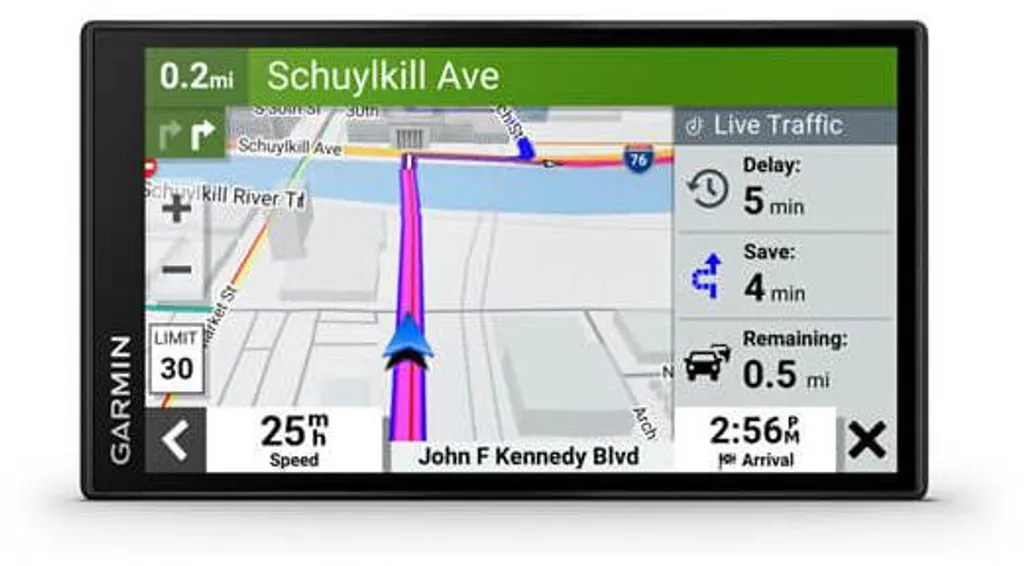Garmin DriveSmart 66 GPS Automobile avec Écran 6 Pouces Haute Résolution