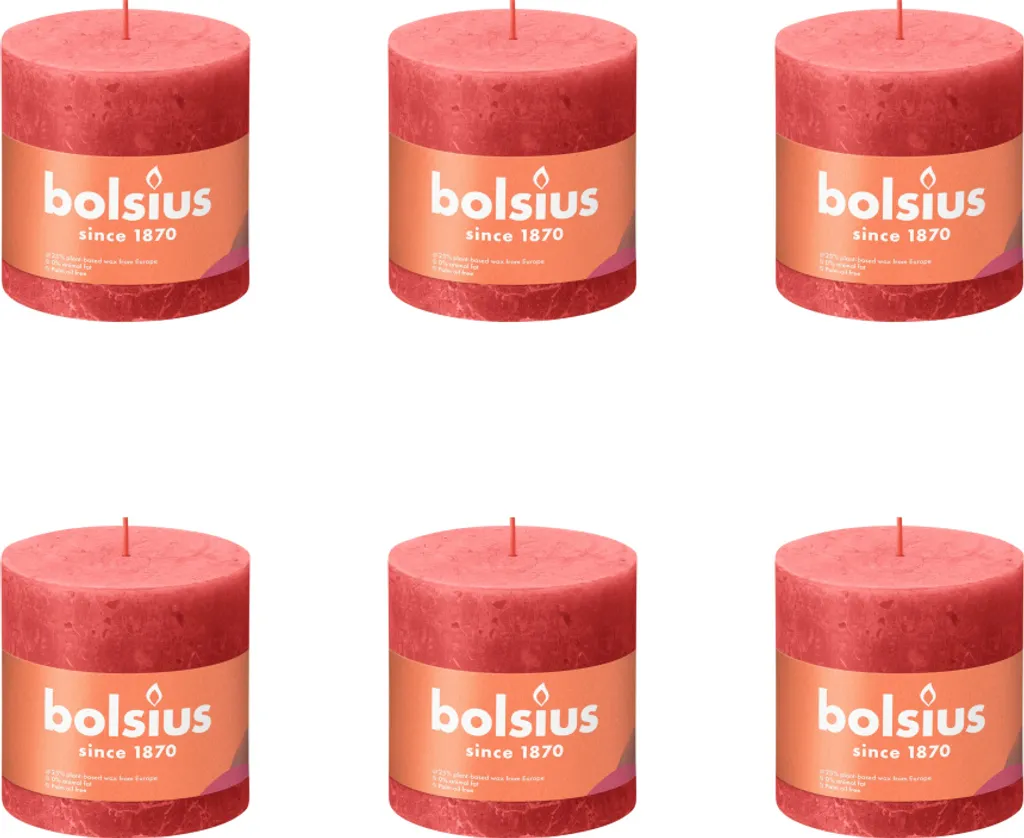 Bougies Rustiques 100/100 Rose Fleur : Finissez-en avec les Bougies Instables