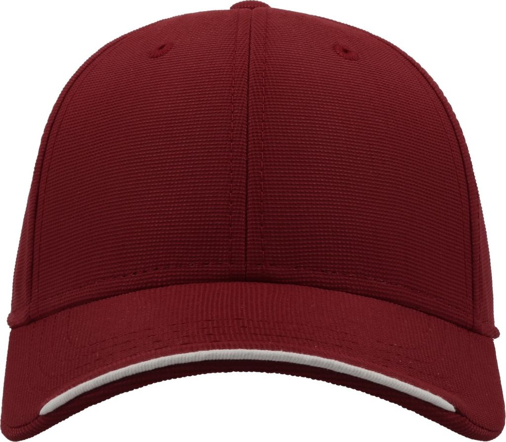 Atlantis - "Estoril" Baseball-Mütze recyceltes Material AB565 (Einheitsgröße) (Burgunderrot)