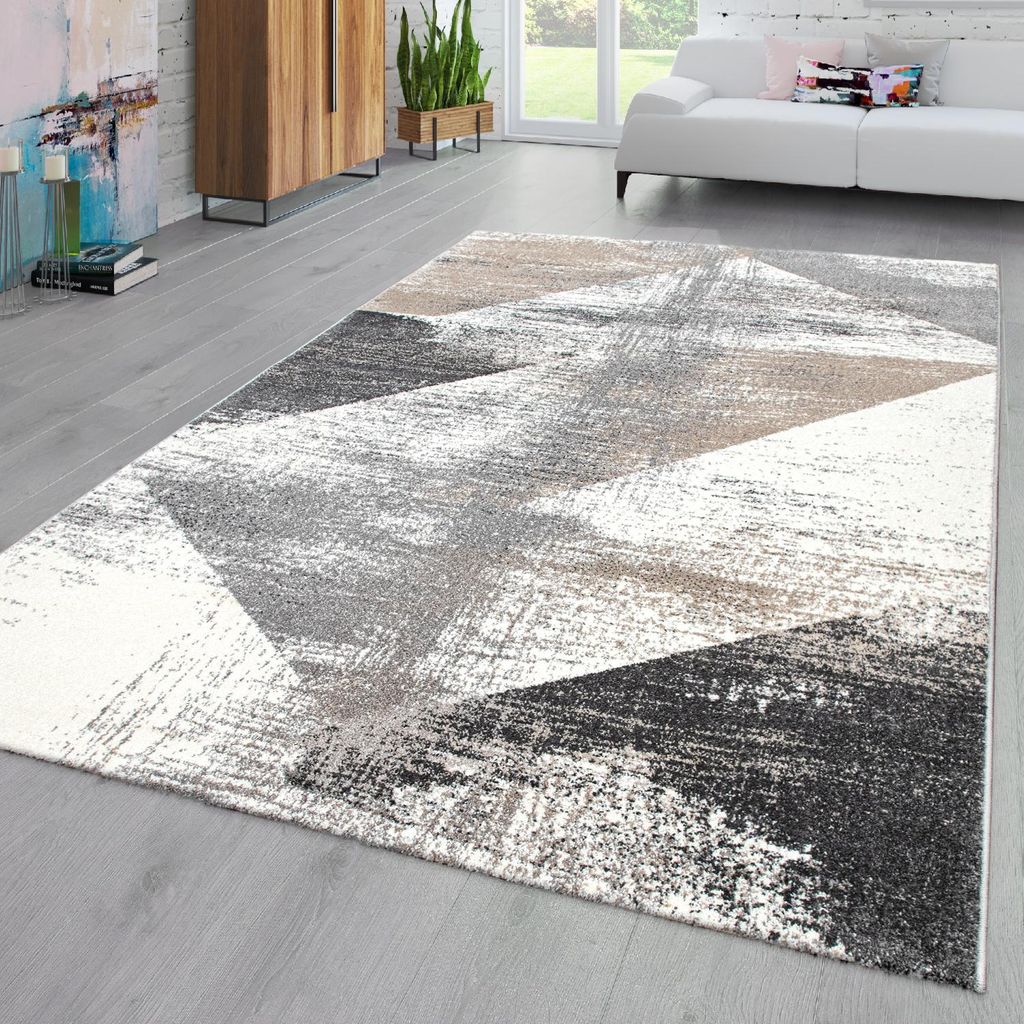 TT Home Wohnzimmer Teppich Kurzflor Wohnzimmerteppich Produktbild 