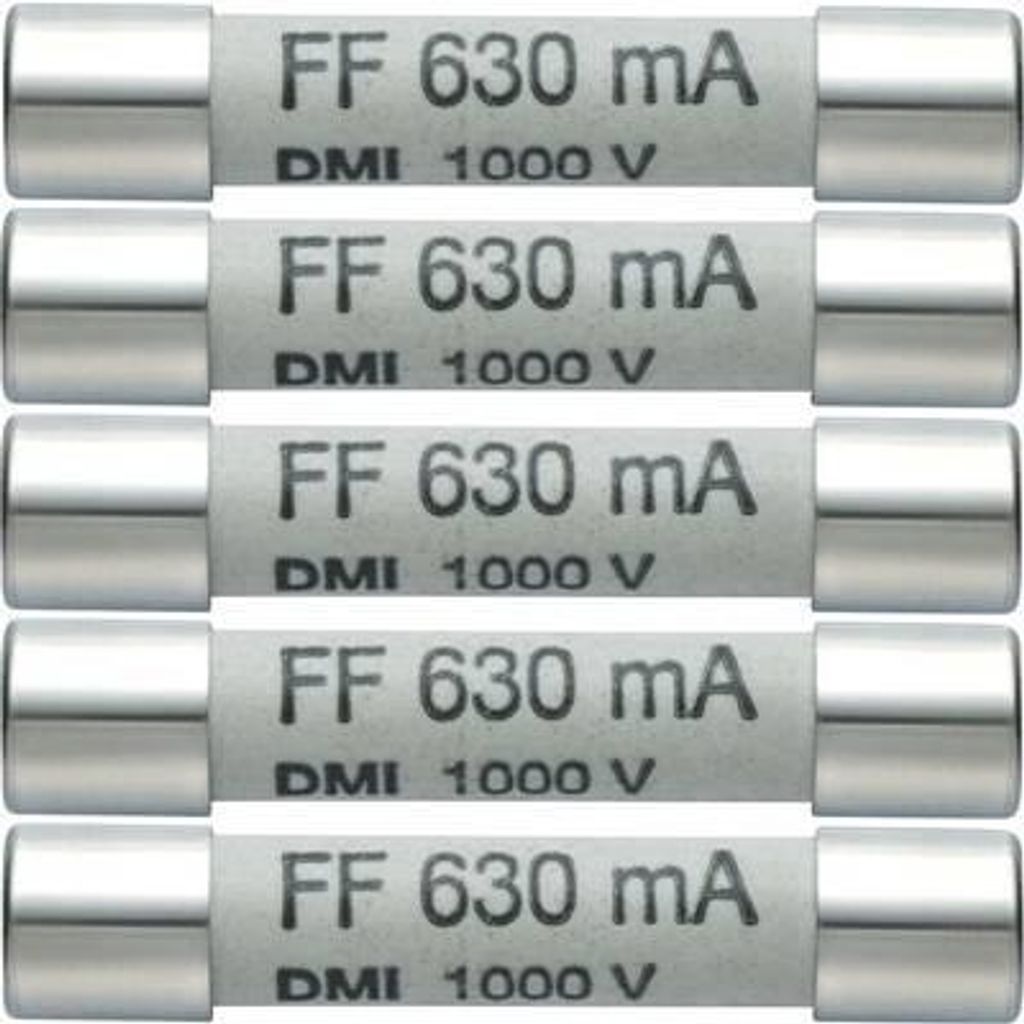 Testo Sicherung 630 mA,1000 V (0590 0006) Produktbild 
