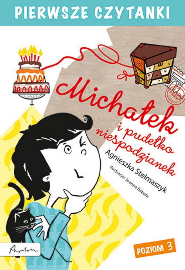 Pierwsze czytanki Michalek i pudelko niespodzianek