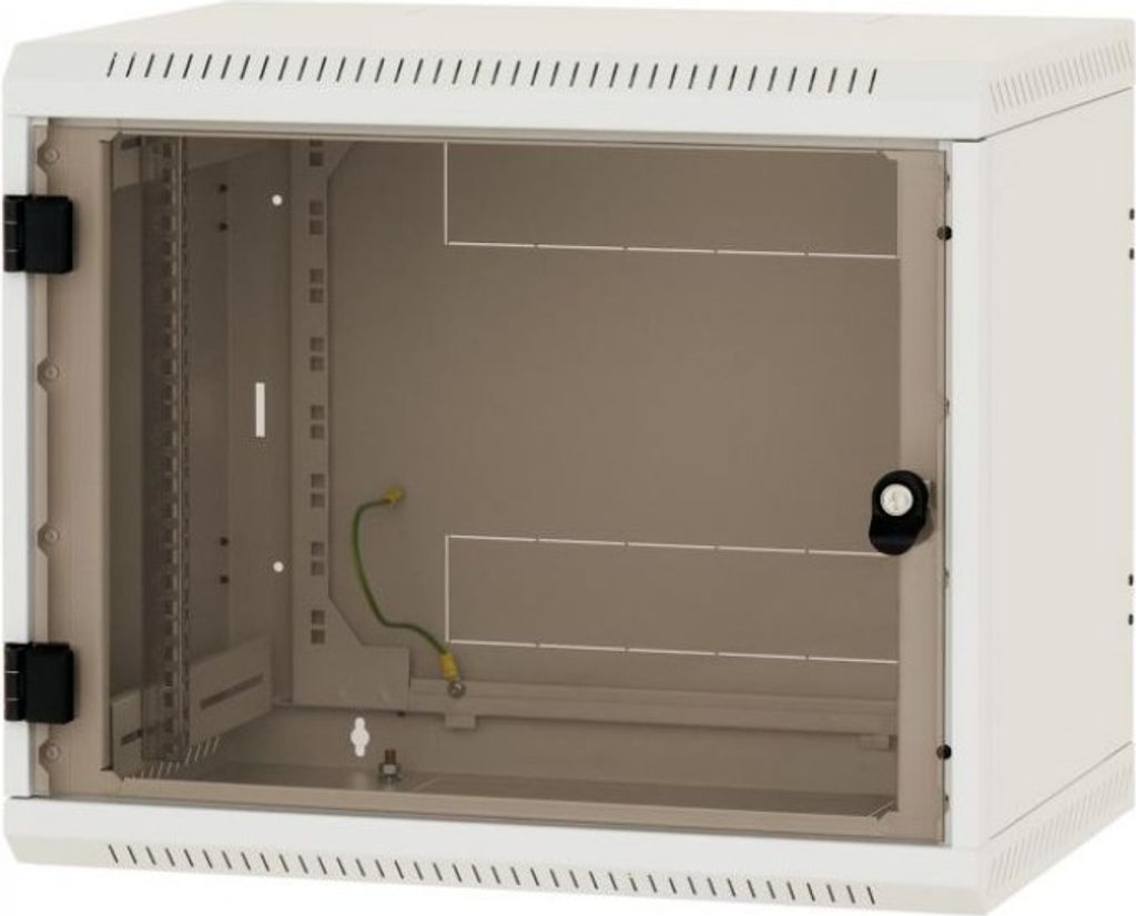 19"-Wandschrank, Belüftungsöffnung, 12 HE, 595 mm Tiefe