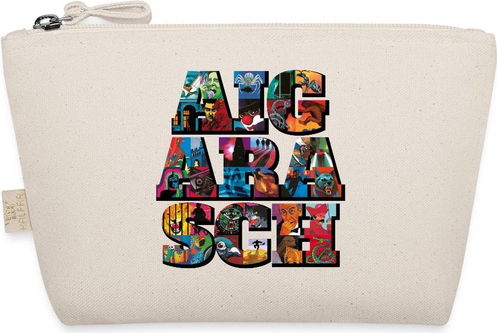 Spreadshirt Die Drei Fragezeichen Jubiläumsdesign Aiga Rasch Täschchen, One size, Natur