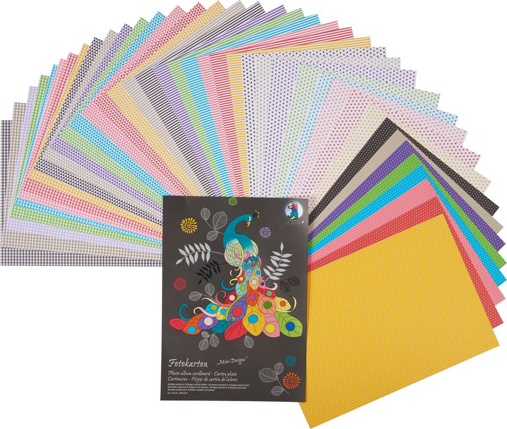 URSUS Masking Tape (Klebebnad) 5er-Set "Amor, gold"