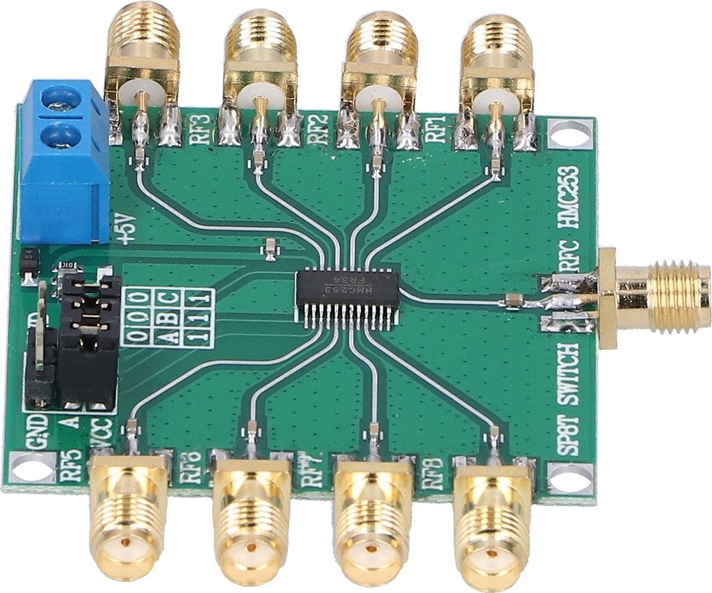 RF přepínací modul 1 Otevřít 8 RF radiokomunikační Obrázek produktu 
