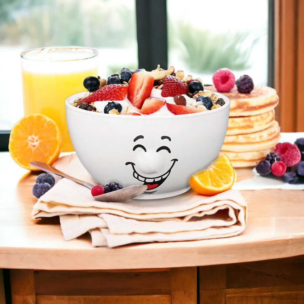 Müslischale mit Gesicht 6 tlg Dessertschale Müslischalen Produktbild 8