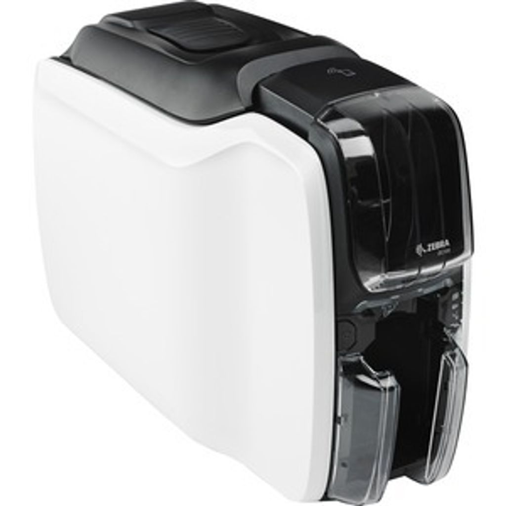 Zebra ZC100 Einseitig Desktop Thermosublimations-/Thermotransferdrucker - Farbe - Kartendruck - USB - 5,1 s Druckgeschwindigkeit Schwarz/Weiß - 24...