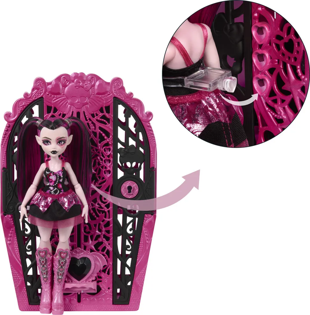 Poupée mannequin Monster High avec dressing et accessoires HXH84 - 9