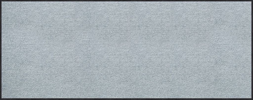 Salonloewe Monochrome UNI SILBERGRAU Fußmatte Wohnmatte in verschiedenen Größen