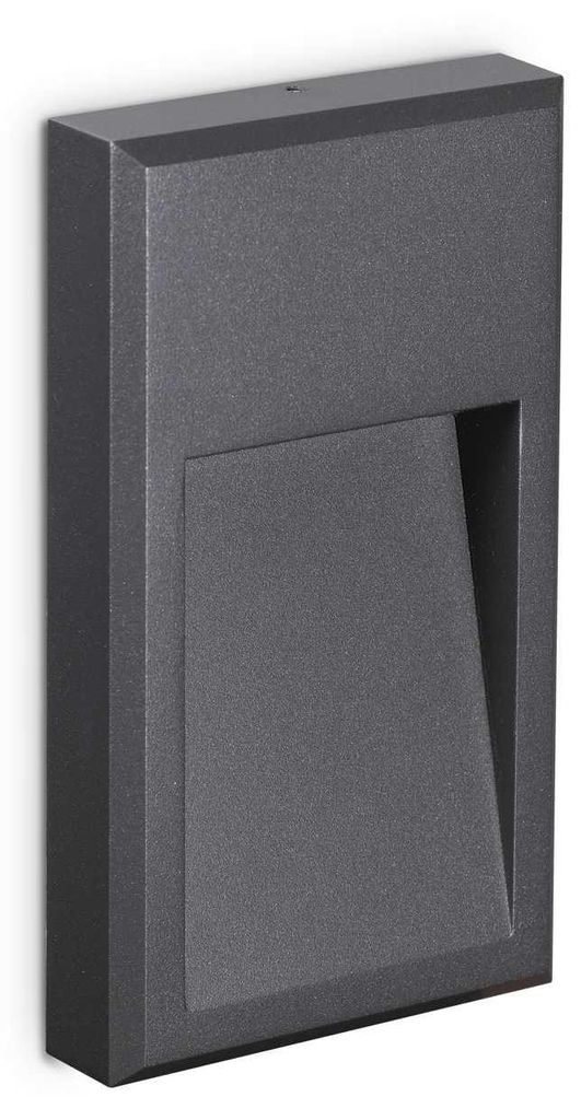 Wandleuchten Febe-2 Metall Wandlampen Anthrazit Led 6W 3000K Warmes Licht