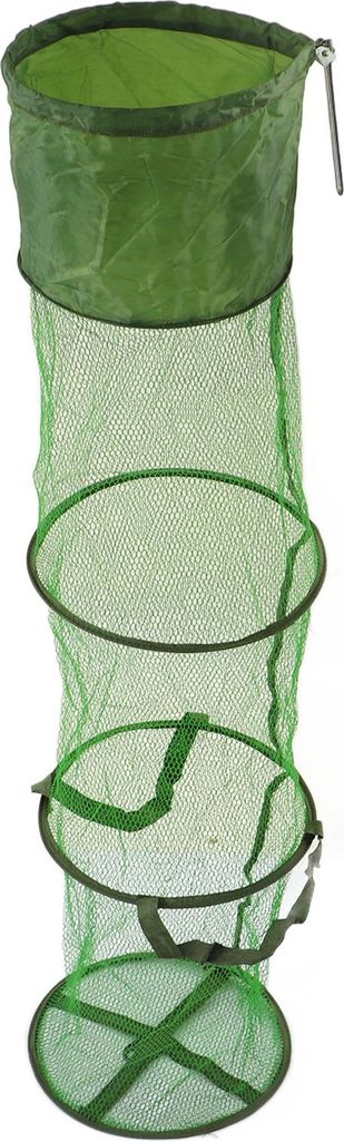 Zusammenklappbare Fischernetz Käfig Portable Kratzer Prävention schwimmenden Draht Fischerei Korb für Angeln Zubehör L
