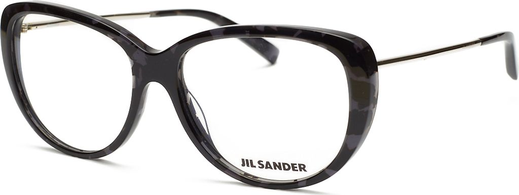 Jil Sander J4003 Black havana 55/15/140 Damen Brillen