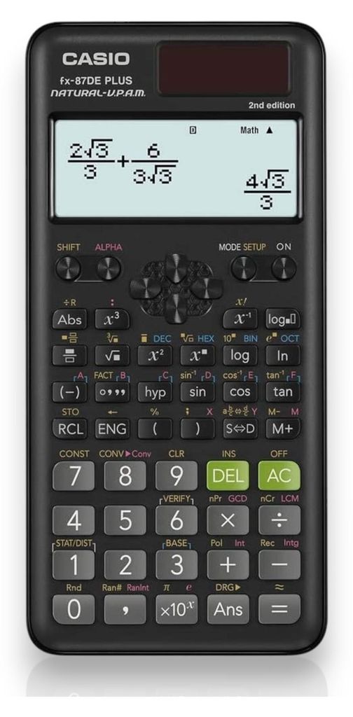 Casio FX-87DE Plus 2nd Edition Produktbild 