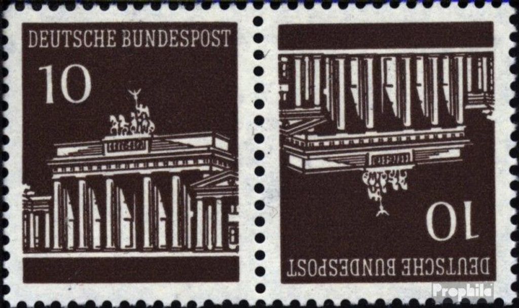 Briefmarken BRD (BR.Deutschland) 1967 Mi K7 postfrisch