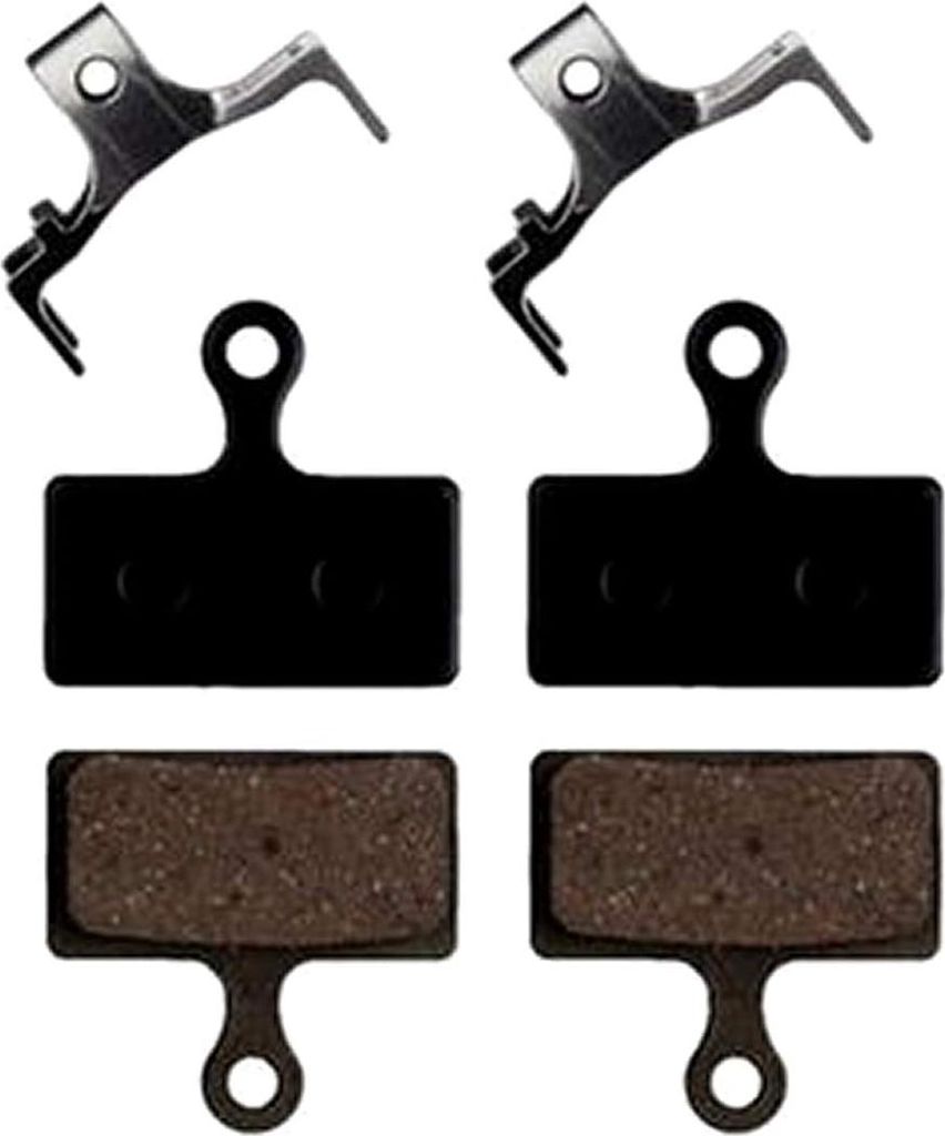 Hydraulische Mountainbike-Scheibenbremsen - 2 Paare für Shimano Deore M988 M985 - XT/TR M785 - SLX M666 M675 - Deore M615 - Alfine S700 - Bremsbel...