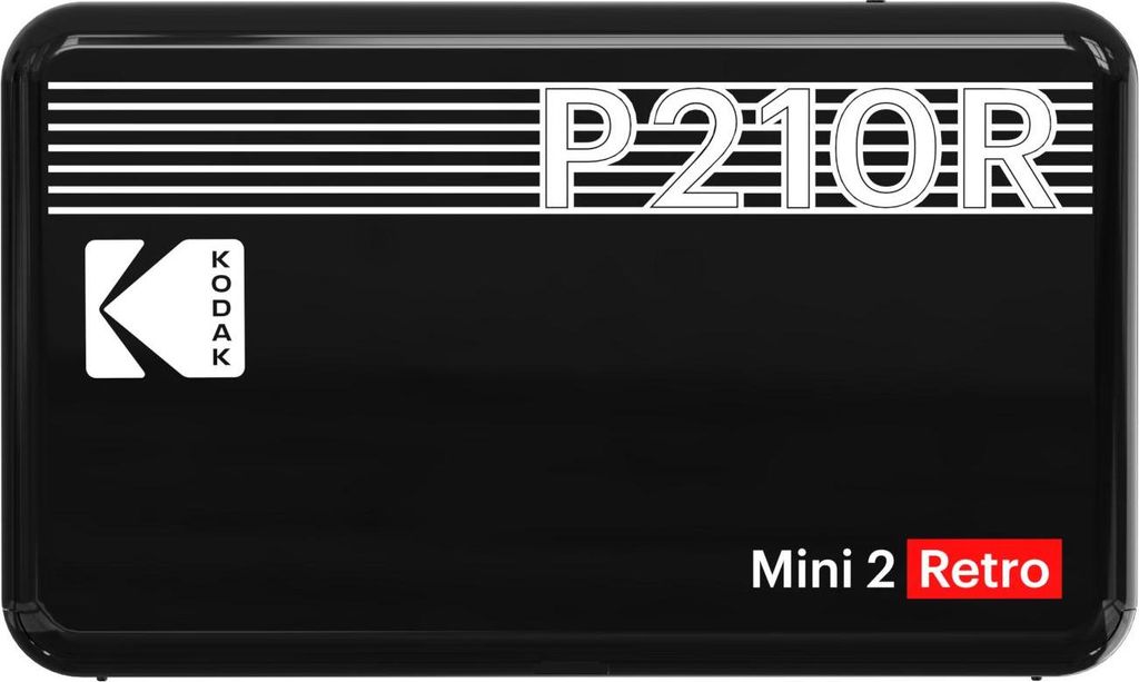 Kodak P210RYWB - Retro Smartphone Fotodrucker in Schwarz Produktbild 