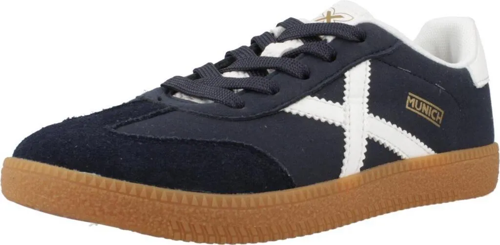 Chaussures de Sport Indoor Munich 8034004 Taille 37 Bleues pour le Futsal