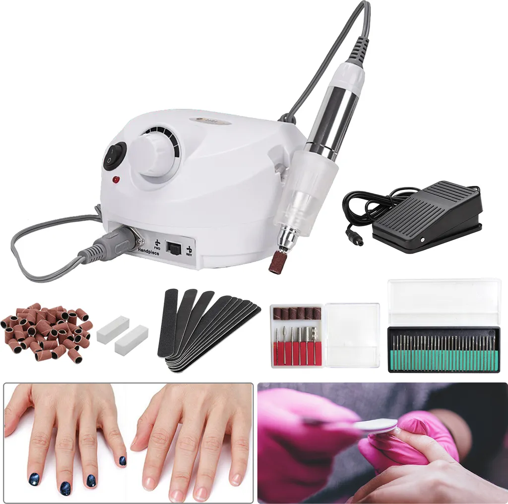 Jopassy Nail Art Professionale - Fresa Unghie Elettrica Bianco Chic