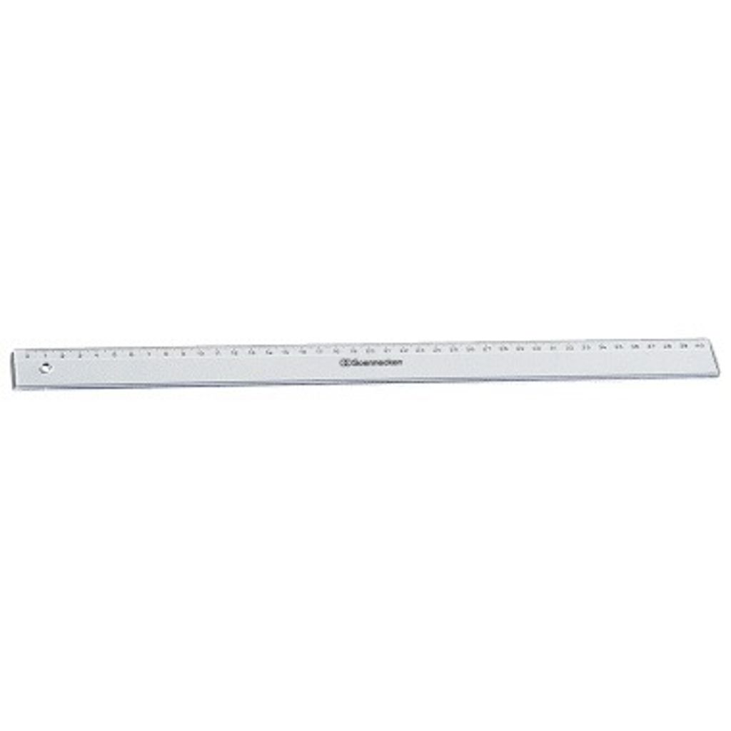 Soennecken Lineal 1822 40cm Kunststoff transparent Produktbild 