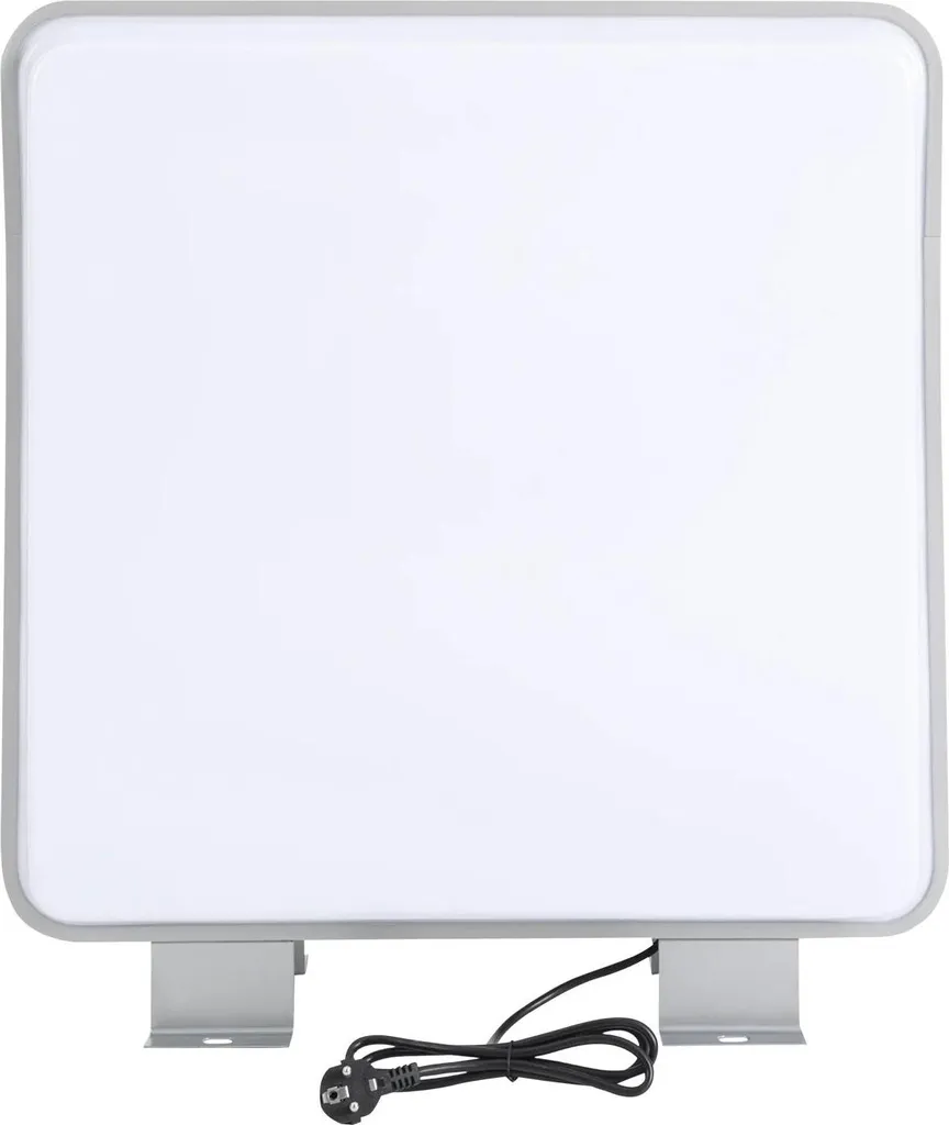 Caisson Lumineux Publicitaire LED Double Face Blanc avec Prise UE Standard