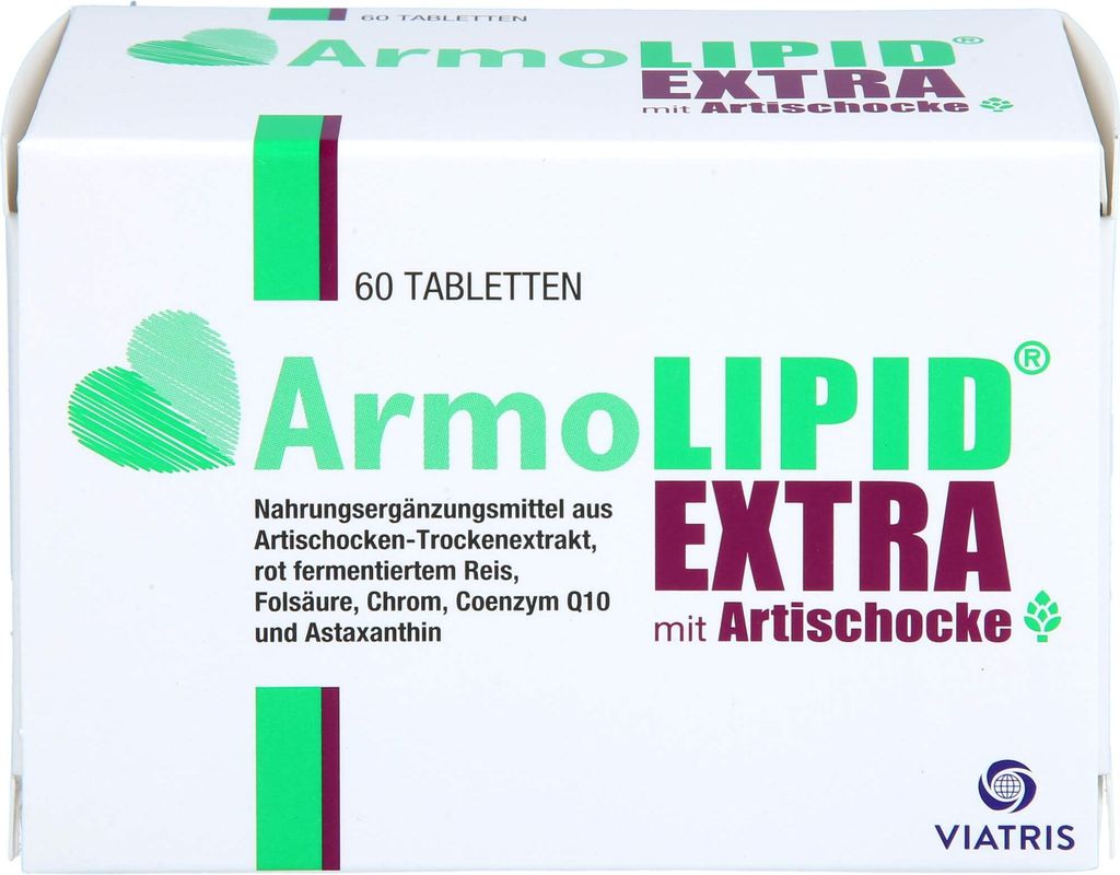 ArmoLIPID Extra Tabletten mit Artischocke, 60 St. Tabletten