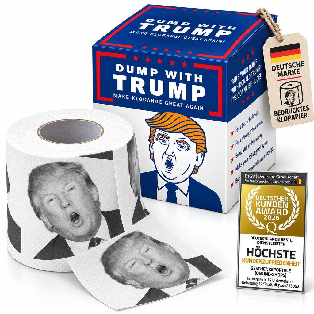 Klopapier - Faire un saut avec Trump Image du produit 