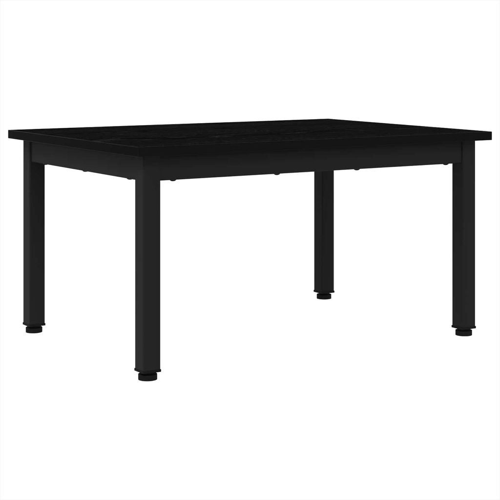 vidaXL Couchtisch Schwarz Eichen-Optik 70 x 50 x 36 cm Holzwerkstoff