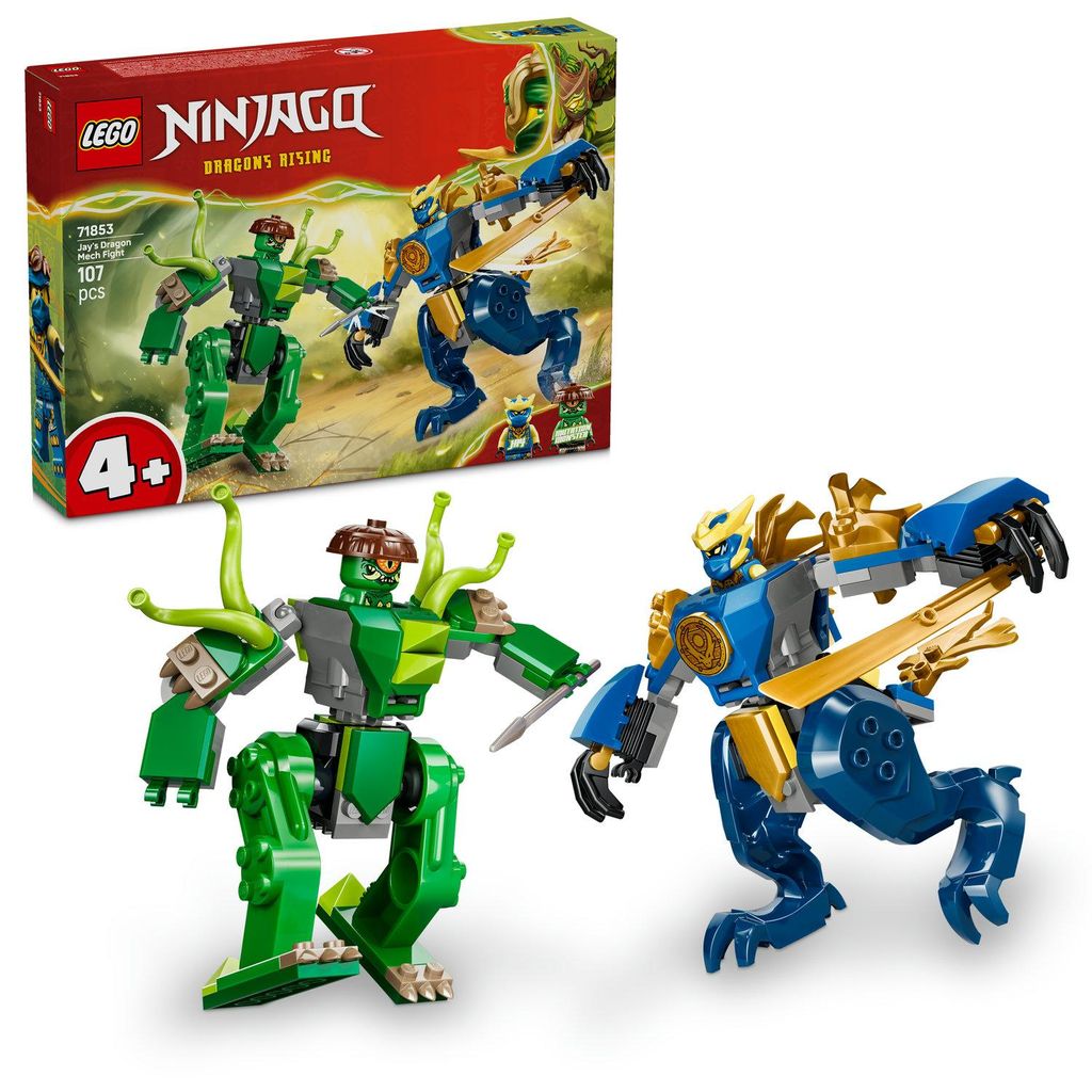 LEGO® NINJAGO 71853 Duell mit Jays Drachen-Mech Produktbild 