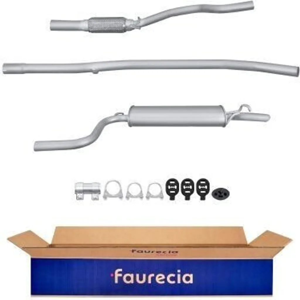 Pot d'échappement arrière pour Seicento - HELLA 8LD 366 029-341 Durable
