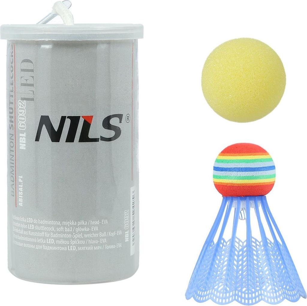 LED-Nylon-Federball mit Ball, 1 Stück