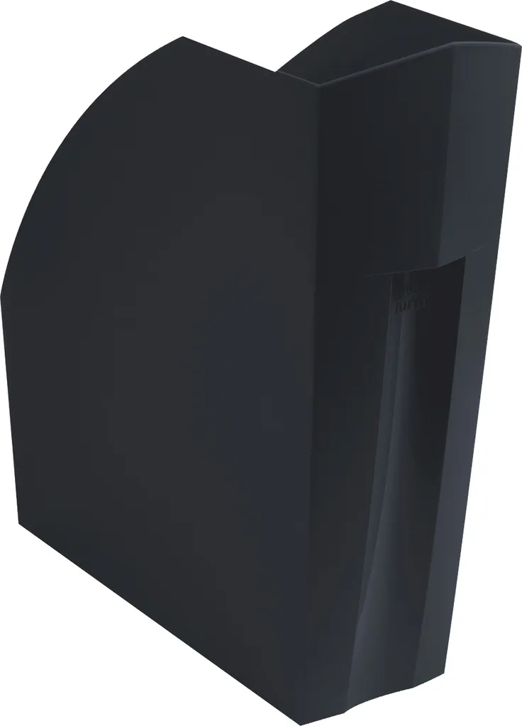 Porte-revues EcoBlack The Magazine A4 noir - Lot de 3 pièces robustes