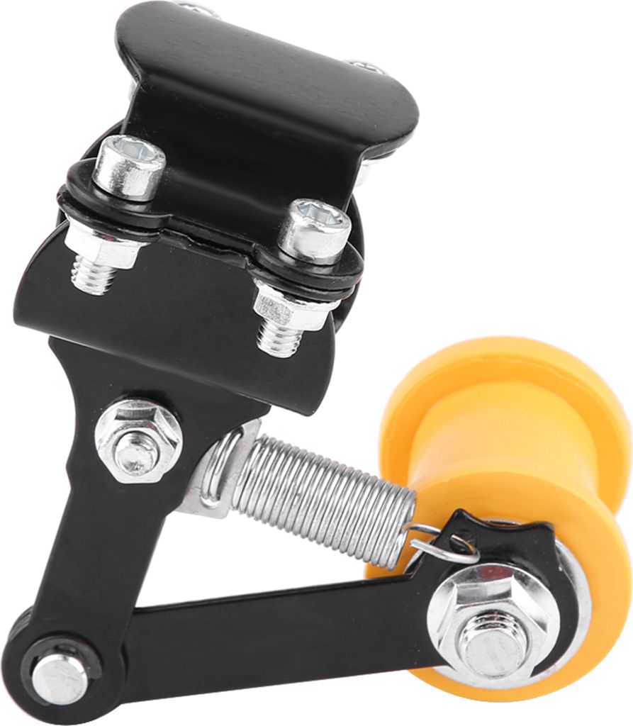 Einsteller Kettenspanner Bolzen auf Rolle Motorrad modifiziertes Zubehör Universalwerkzeug schwarz