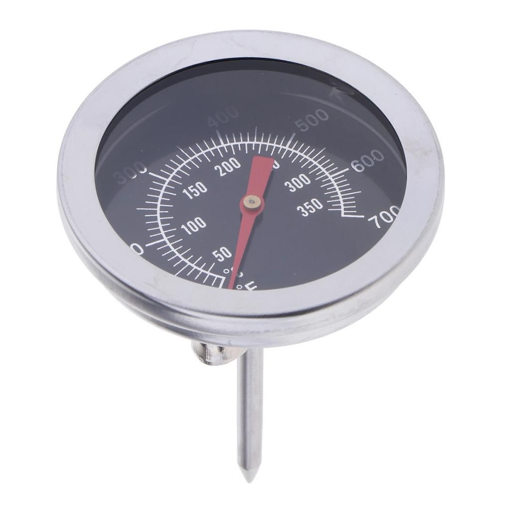 Edelstahl BBQ Bratenthermometer Ofenthermometer Grill Thermometer 10-400°C 