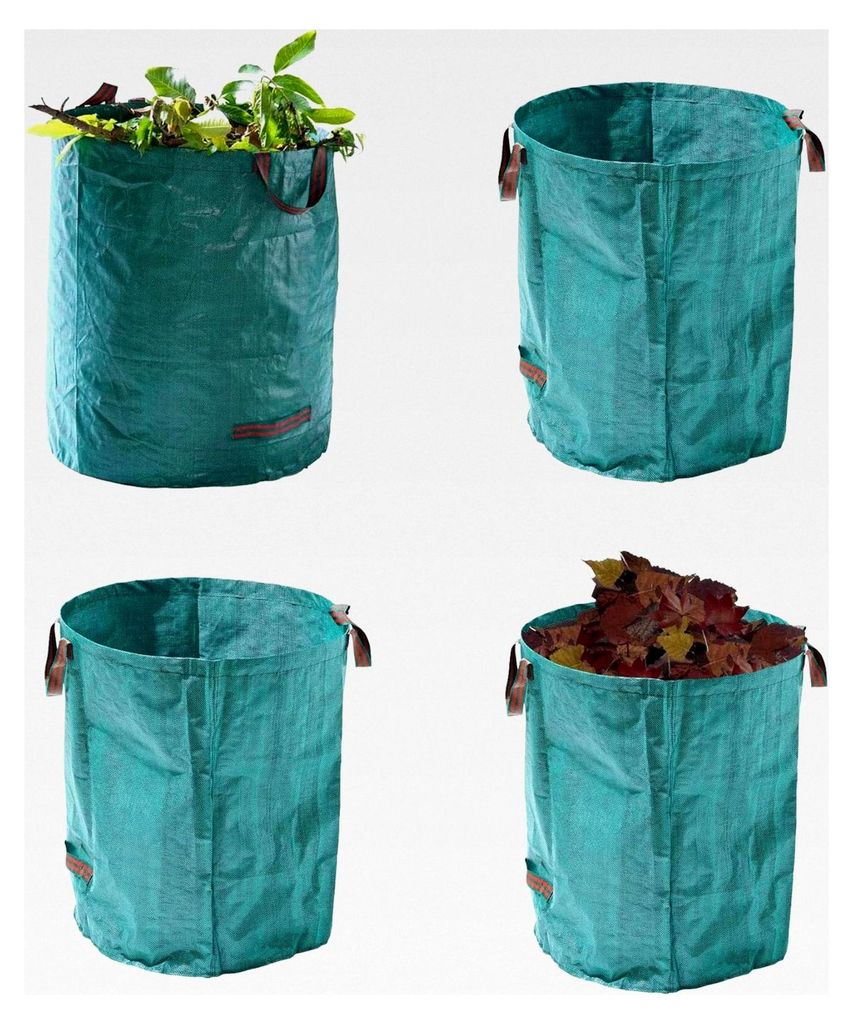 4X 280 L Gartensack Laubsack Rasensack Gartenabfallsack