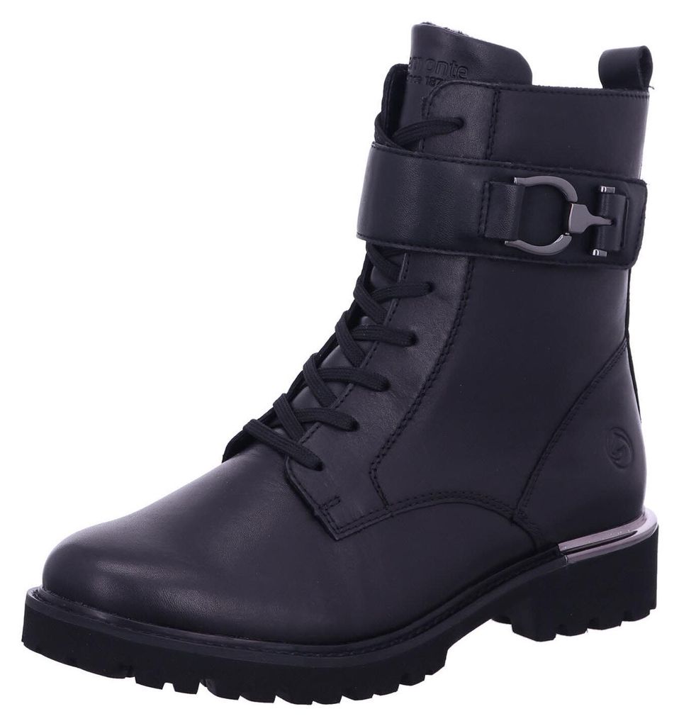 Remonte Schnürstiefel schwarz in Gr. 37