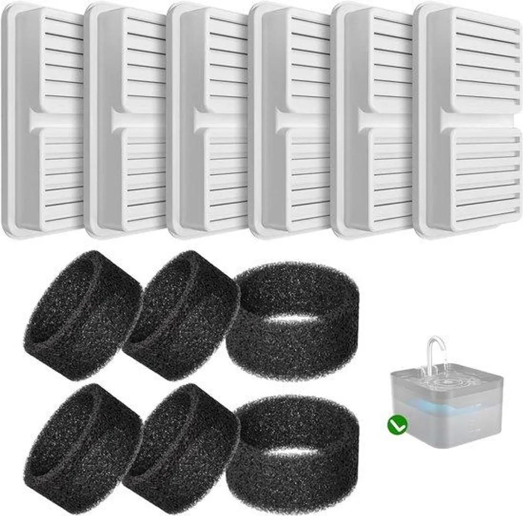 Filtre en mousse haute densité pour fontaine d'eau - Filtration 360°