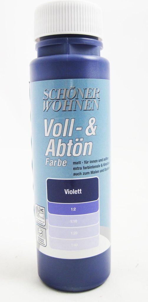 Voll- und Abtönfarbe Violett 125 ml Produktbild 