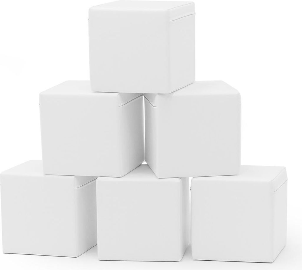IGLU SET 39 - 6 cubes SET - Blanc - Six cubes blancs en Image du produit 