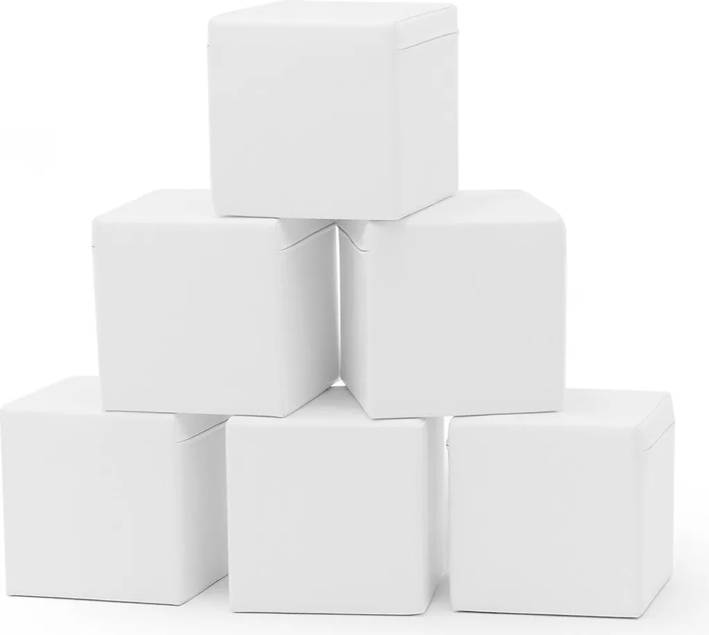Module de Gymnastique Enfant en Mousse - 6 Cubes Blancs de Loisirs