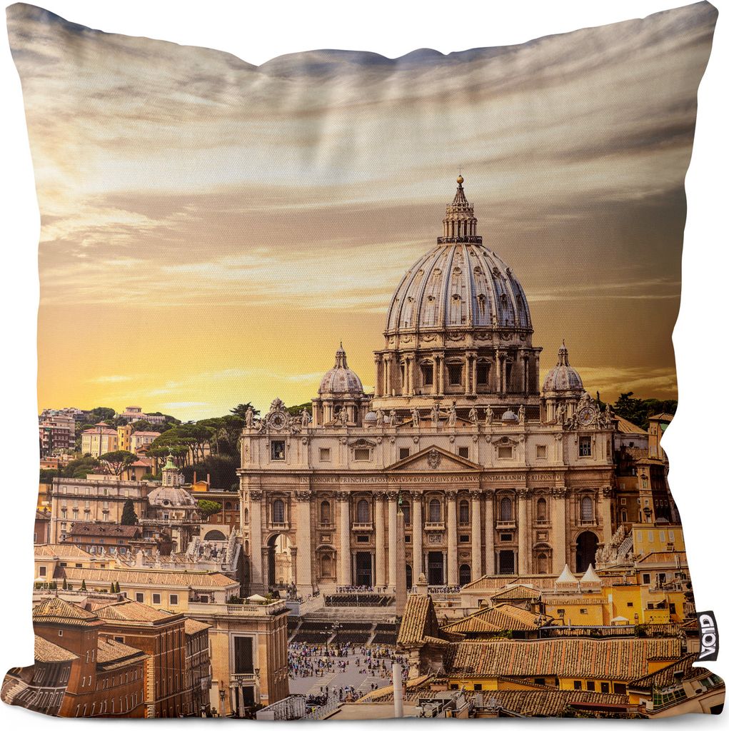 VOID Petersplatz Vatkan Rom Kissenbezug Kissenhülle sofa couch wohnzimmer dekoration wasserfest Outdoor Garten Kissen bezug deko