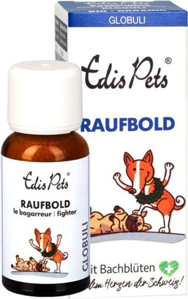 Edis Pets Raufbold Bachblüten für Hunde