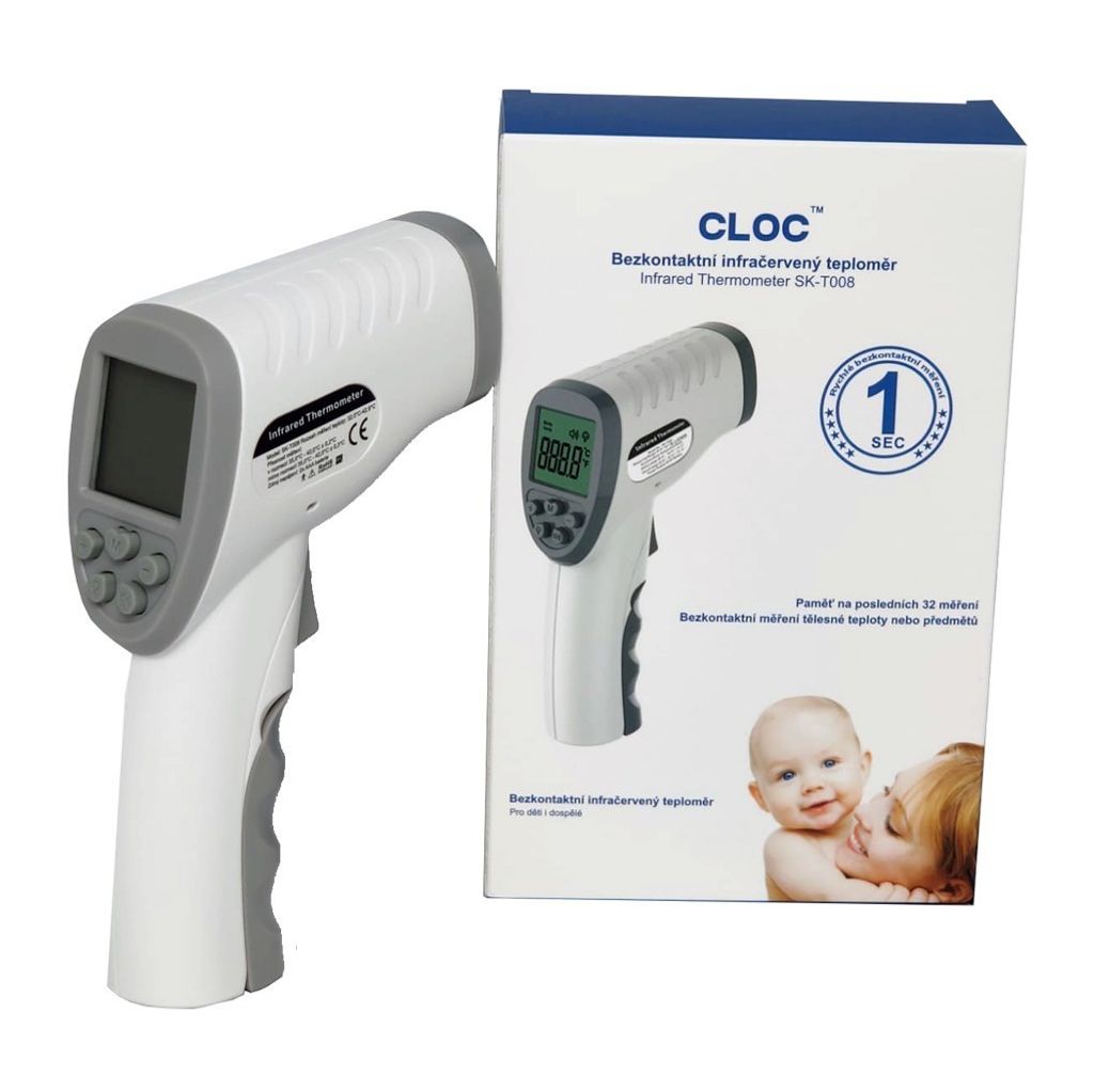 Bezkontaktný teplomer CLOC SK-T008 Obrázok produktu 