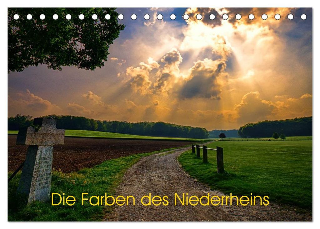 Die Farben des Niederrheins (Tischkalender 2027 DIN A5 quer), CALVENDO Monatskalender
