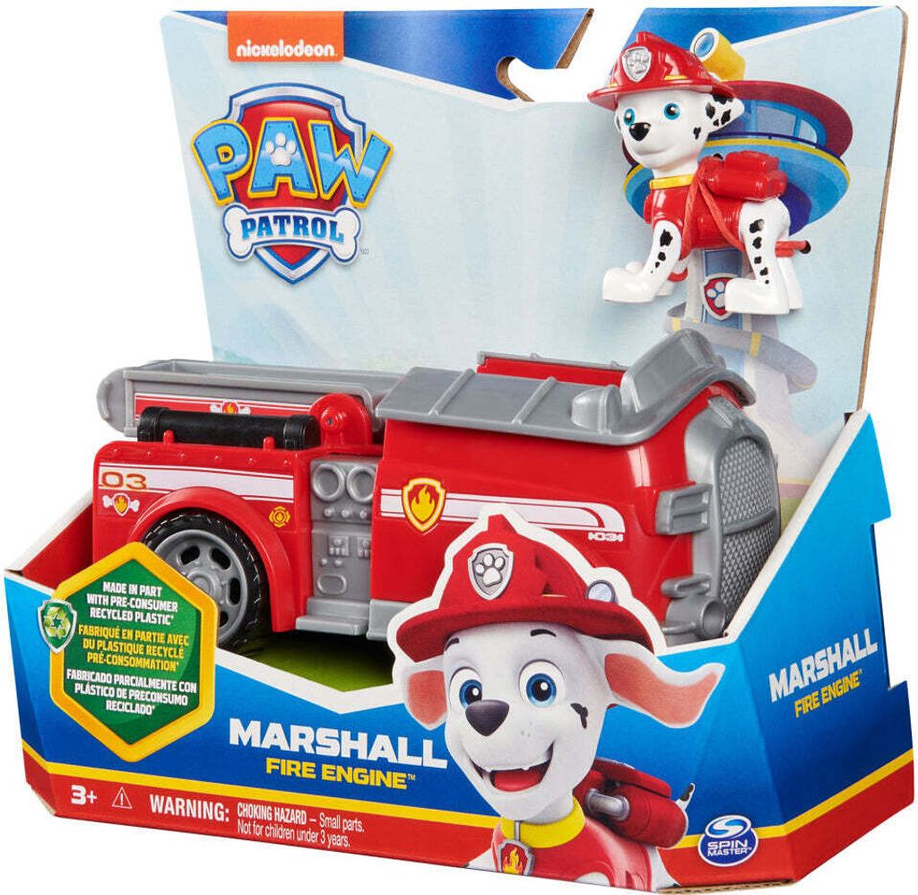SpinMaster PAW PATROL Veicoli di base Marschall Immagine del prodotto 