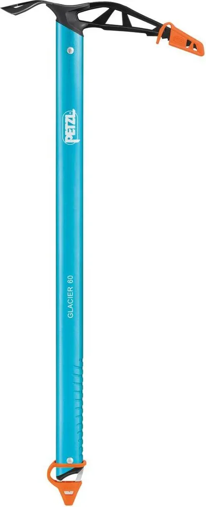 Piolet Glacier bleu clair 50cm Petzl pour alpinisme classique