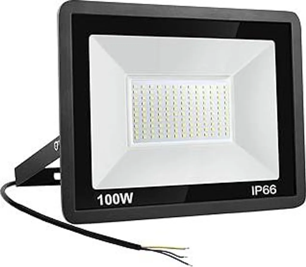 Faretto LED da Esterno 200W 2 Pezzi - Super Luminoso 20000LM Faretti LED 6500K B
