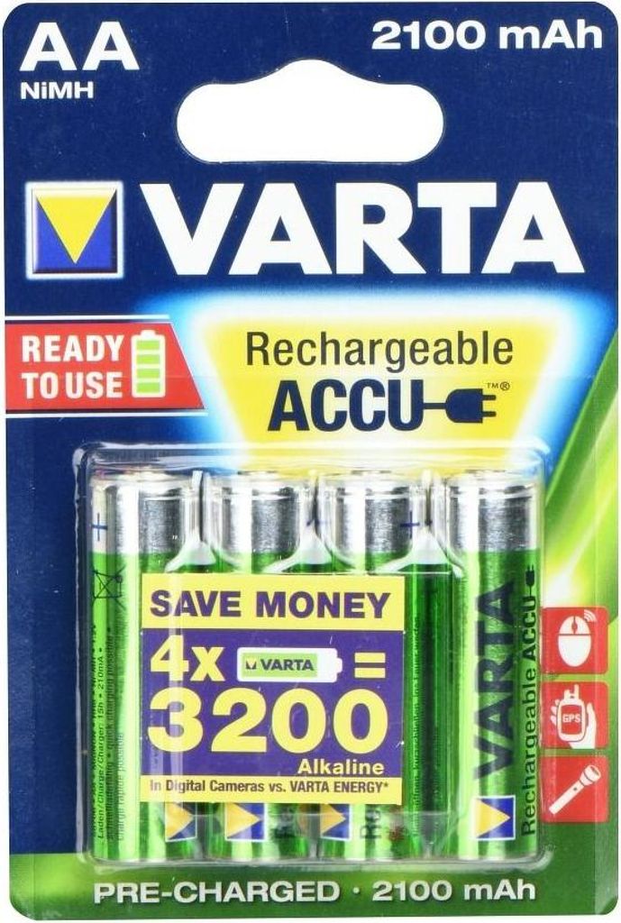 Varta 56706, Bateria do ponownego naładowania, AA, Zdjęcie produktu 