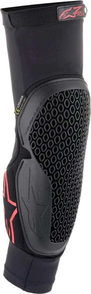 Coudières Alpinestars Bionic Flex Noir Rouge Taille L/XL - Paire VTT MX